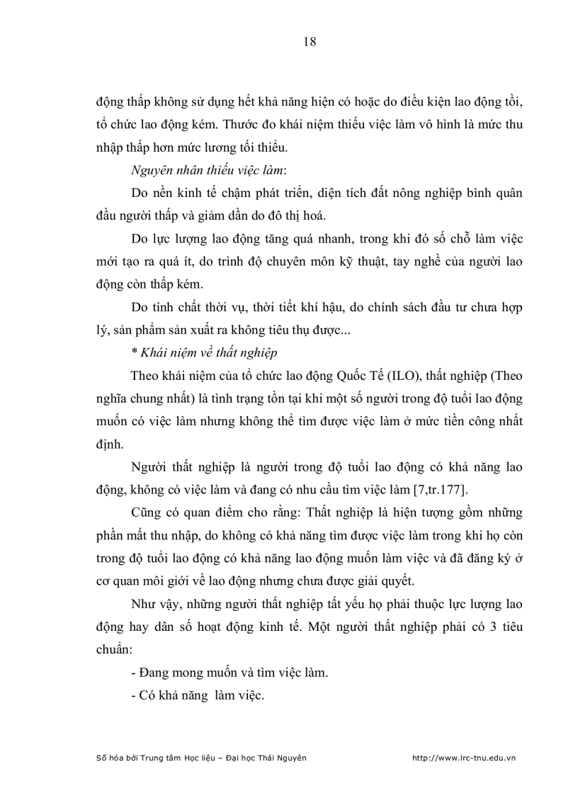 image for page Giải pháp chủ yếu nhằm đáp ứng nhu cầu việc làm của lao động nông thôn huyện Đồng Hỷ tỉnh Thái Nguyên