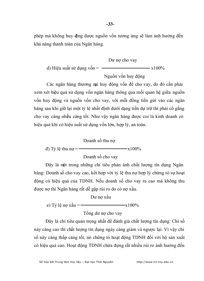 image for page Nâng cao ch ất lượng tín dụng Ngân hàng Nông nghiệp và Phát triển Nông thôn huyện Phú Bình