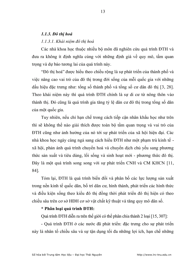 image for page Ảnh hưởng của xu hướng đô thị hoá đối với kinh tế hộ nông dân trên địa bàn thành phố Thái Nguyên