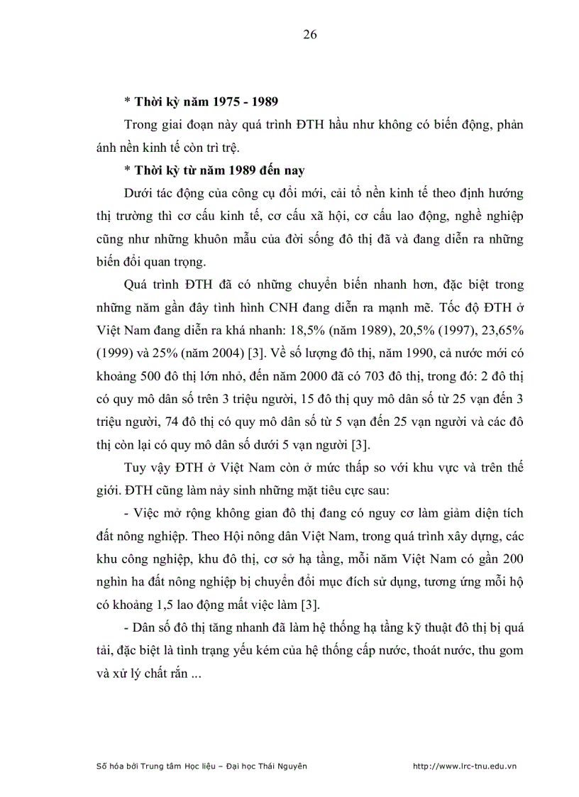 image for page Ảnh hưởng của xu hướng đô thị hoá đối với kinh tế hộ nông dân trên địa bàn thành phố Thái Nguyên