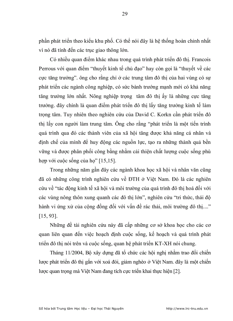 image for page Ảnh hưởng của xu hướng đô thị hoá đối với kinh tế hộ nông dân trên địa bàn thành phố Thái Nguyên
