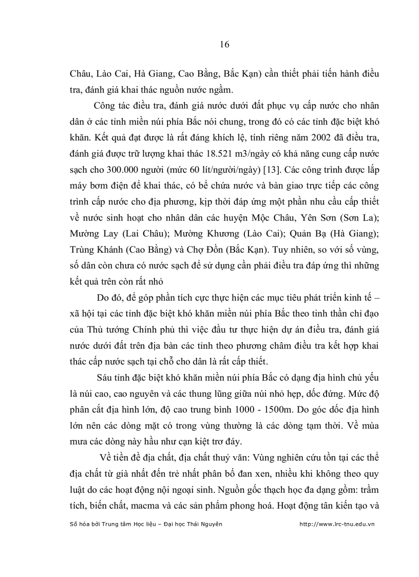 image for page Ảnh hưởng của việc tiếp cận nguồn nước đến thu nhập của hộ nông dân xã Tân Lập huyện Chợ Đồn Bắc Kạn