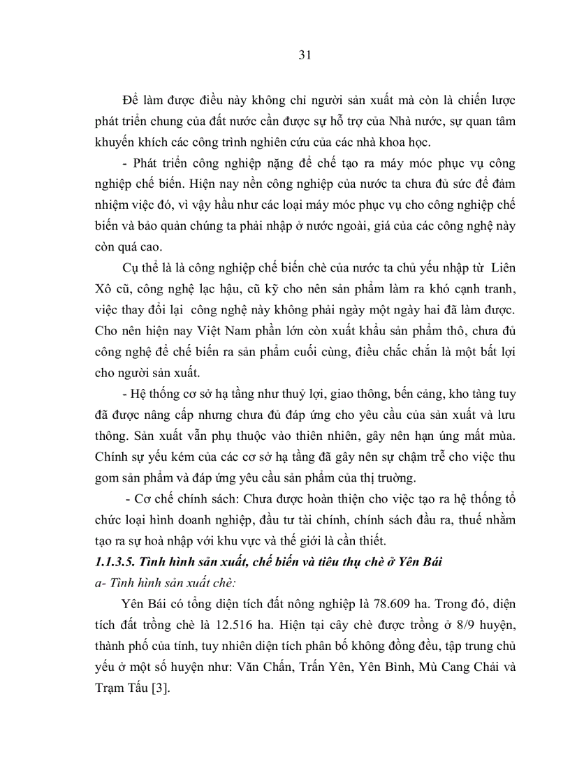 image for page Đánh giá hiệu quả kinh tế sản xuất chè của hộ nông dân trên địa bàn huyện Văn Chấn tỉnh Yên Bái
