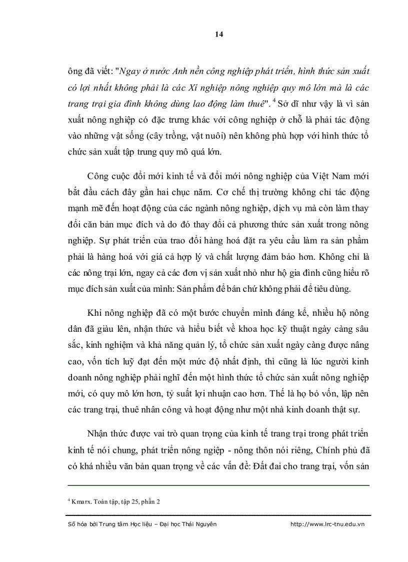 image for page Nghiên cứu các giải pháp phát triển kinh tế trang trại huyện Đại Từ Thái Nguyên đến năm 2010