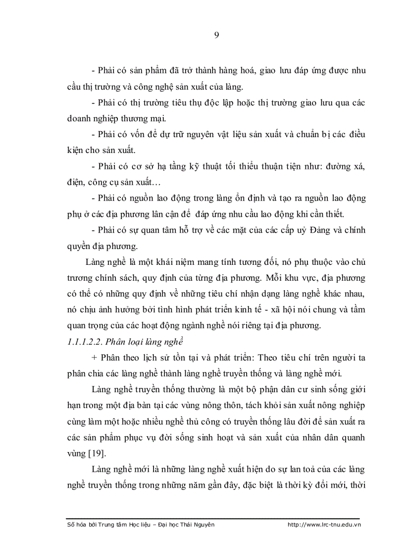 image for page Xây dựng mô hình làng nghề khu du lịch sinh thái gắn liền với phát triển nông thôn bền vững tại các xã vùng đệm Vườn quốc gia Tam Đảo thuộc huyện Đại Từ tỉnh Thái Nguyên