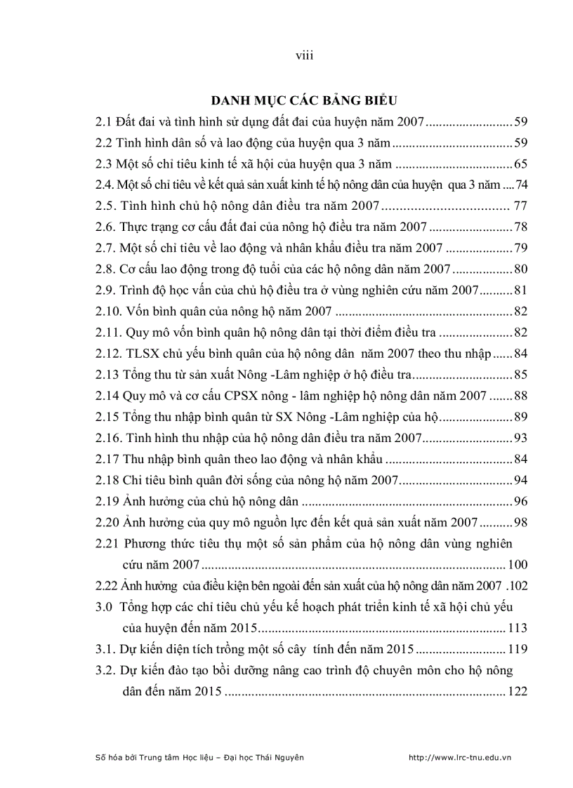 image for page Phát triển kinh tế hộ nông dân ở huyện Phú Lương trong tiến trình hội nhập kinh tế quốc tế