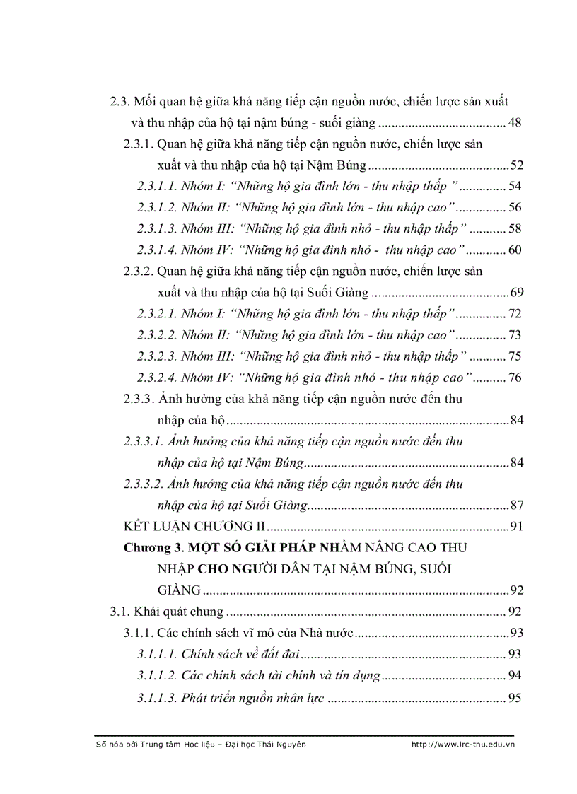 image for page Mối quan hệ giữa tiếp cận nguồn nước chiến lược sản xuất và thu nhập của hộ nông dân tại xã Nậm Búng và Suối Giàng huyện Văn Chấn tỉnh Yên Bái