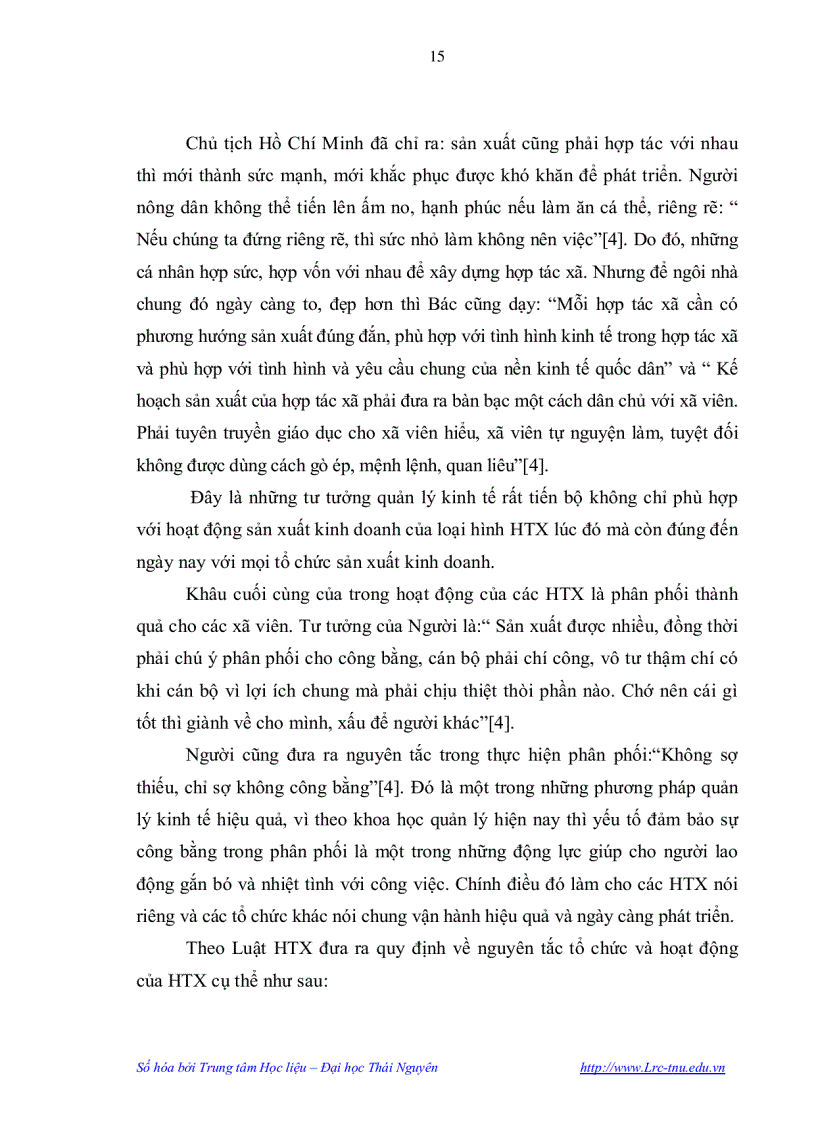 image for page Thực trạng và giải pháp nhằm phát triển HTX nông nghiệp ở tỉnh Thái Nguyên trong giai đoạn hiện nay