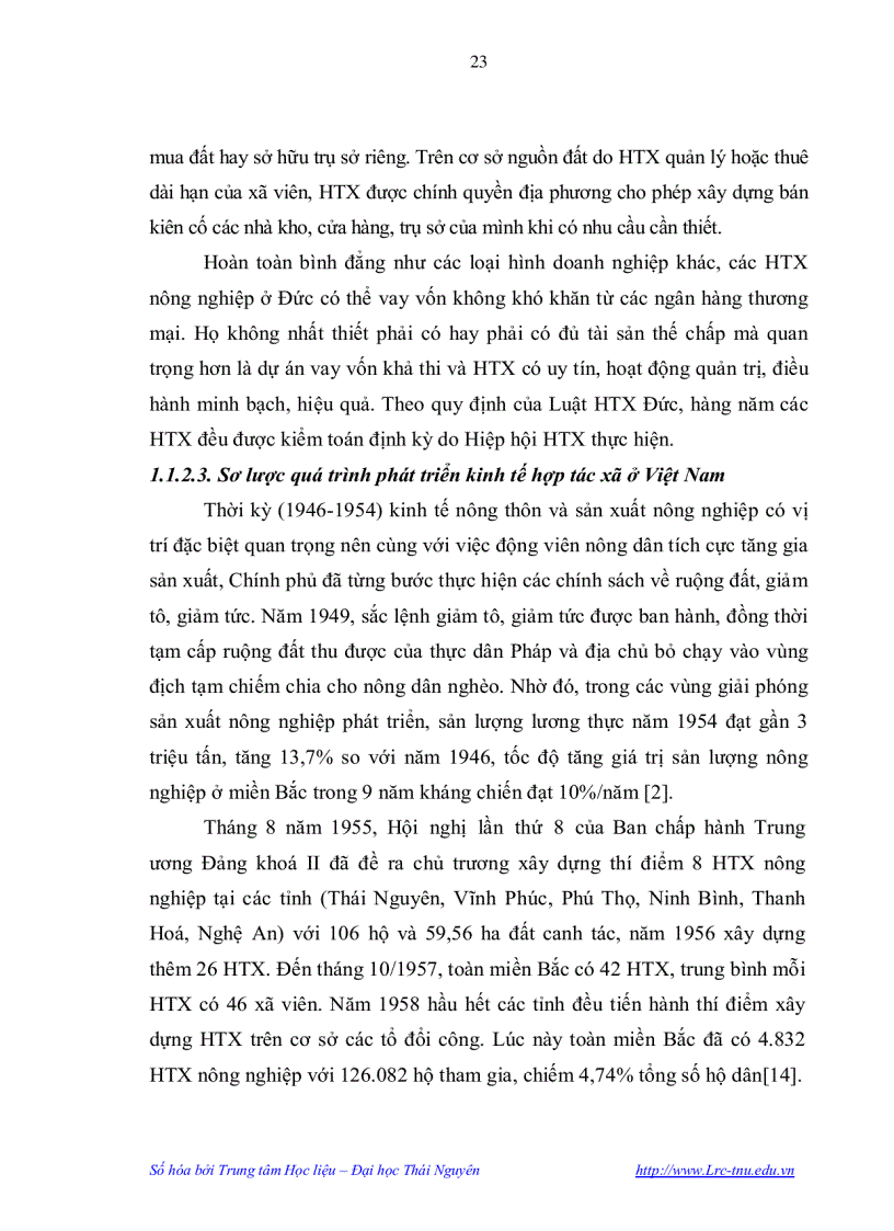 image for page Thực trạng và giải pháp nhằm phát triển HTX nông nghiệp ở tỉnh Thái Nguyên trong giai đoạn hiện nay