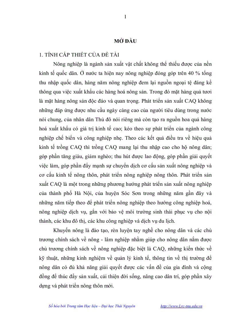 image for page Thực trạng và một số giải pháp khuyến nông nhằm phát triển sản xuất cây ăn quả trên địa bàn huyện Sóc Sơn Thành phố Hà Nội