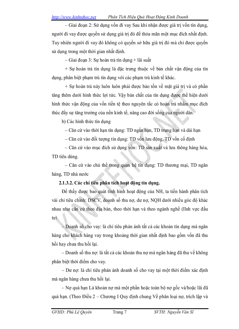 image for page Phân tích hiệu quả hoạt động kinh doanh của ngân hàng Nông Nghiệp và Phát Triển Nông Thôn Cân Thơ Chi Nhánh Cái Răng