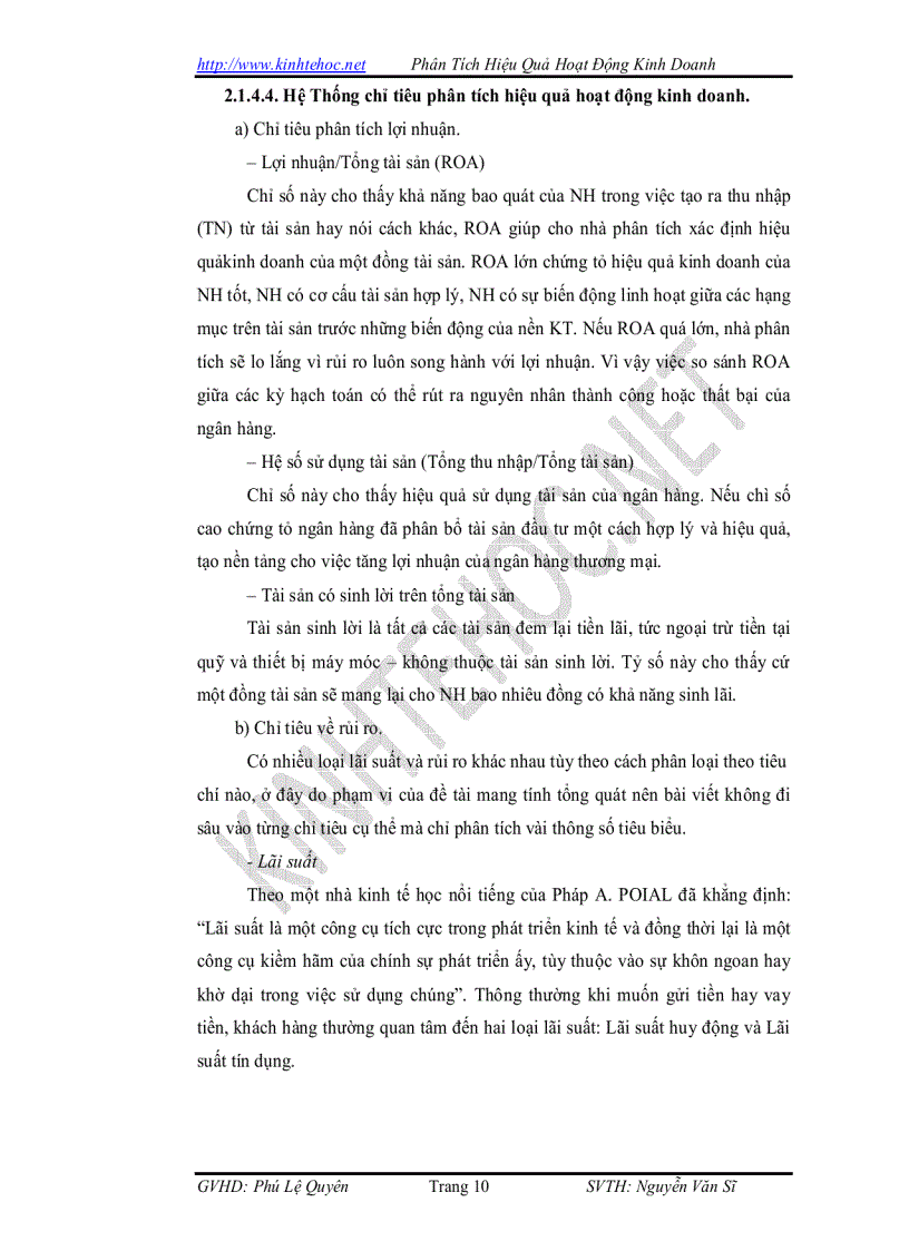 image for page Phân tích hiệu quả hoạt động kinh doanh của ngân hàng Nông Nghiệp và Phát Triển Nông Thôn Cân Thơ Chi Nhánh Cái Răng