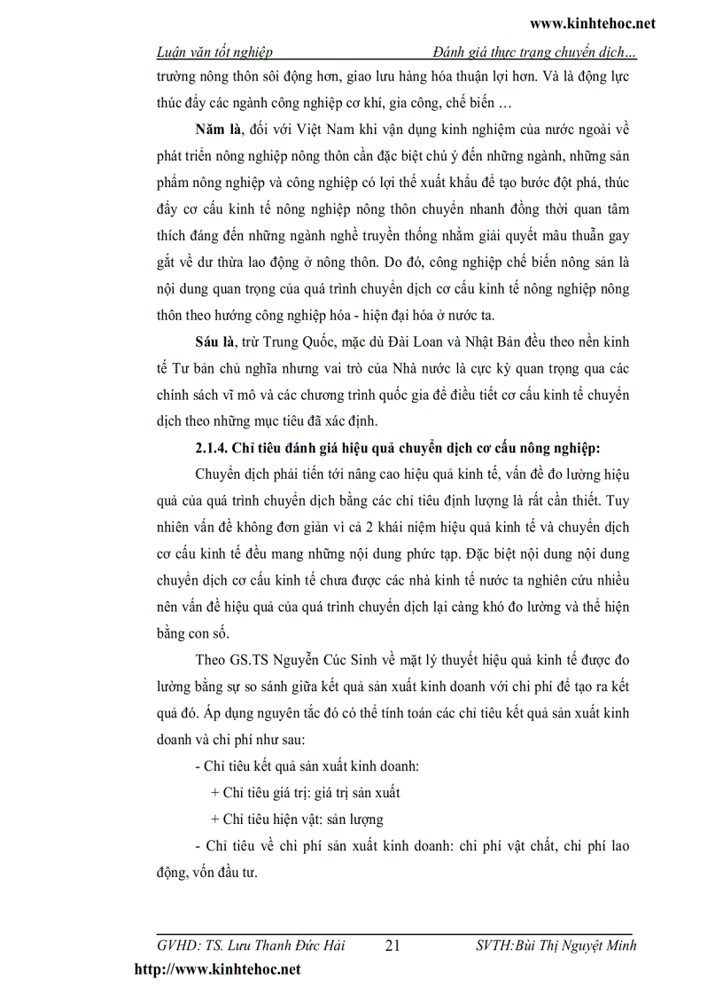 image for page Đánh giá thực trạng chuyển dịch cơ cấu kinh tế nông nghiệp và giải pháp phát triển trên địa bàn tỉnh Sóc Trăng