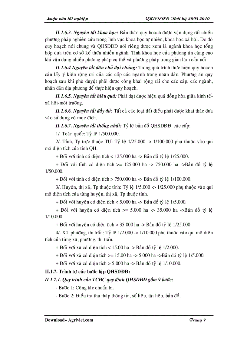 image for page Quy hoạch sử dụng đất đai xã Bình Thành huyện Thoại Sơn tỉnh An Giang thời kỳ 2003 2010