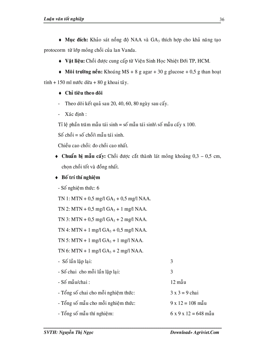 image for page Tìm hiểu ảnh hưởng của một số yếu tố môi trường lên sự tạo protocorm và sự sinh trưởng phát triển của Vanda in vitro