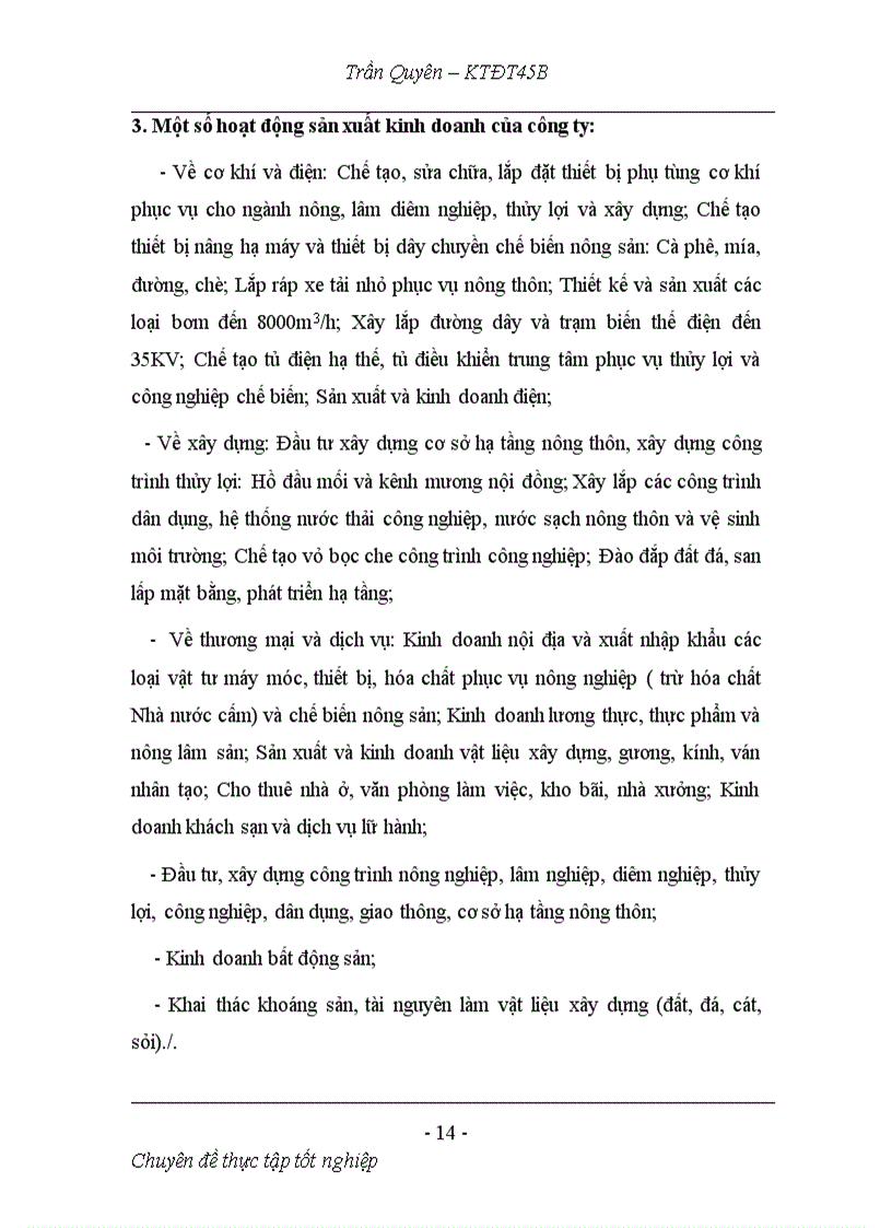 image for page Hoạt động đầu tư phát triển tại Công ty cổ phần cơ điện và xây dựng Thực trạng và giải pháp