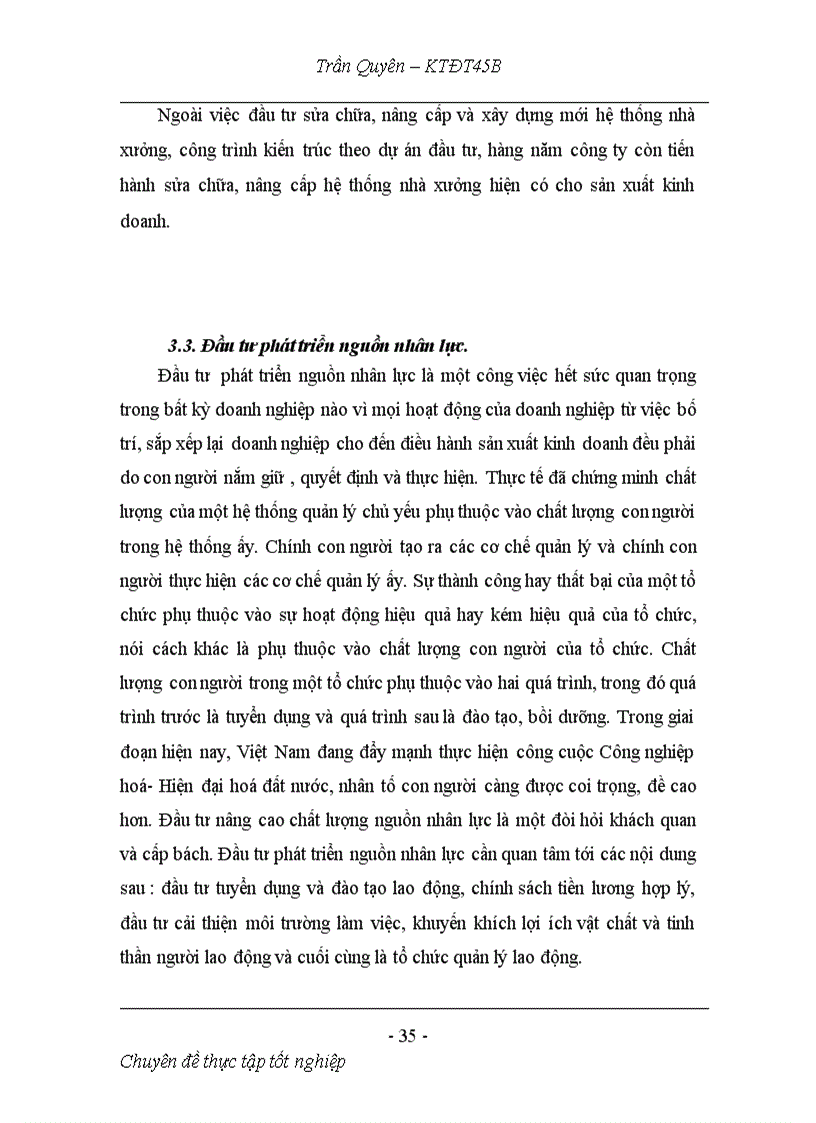 image for page Hoạt động đầu tư phát triển tại Công ty cổ phần cơ điện và xây dựng Thực trạng và giải pháp