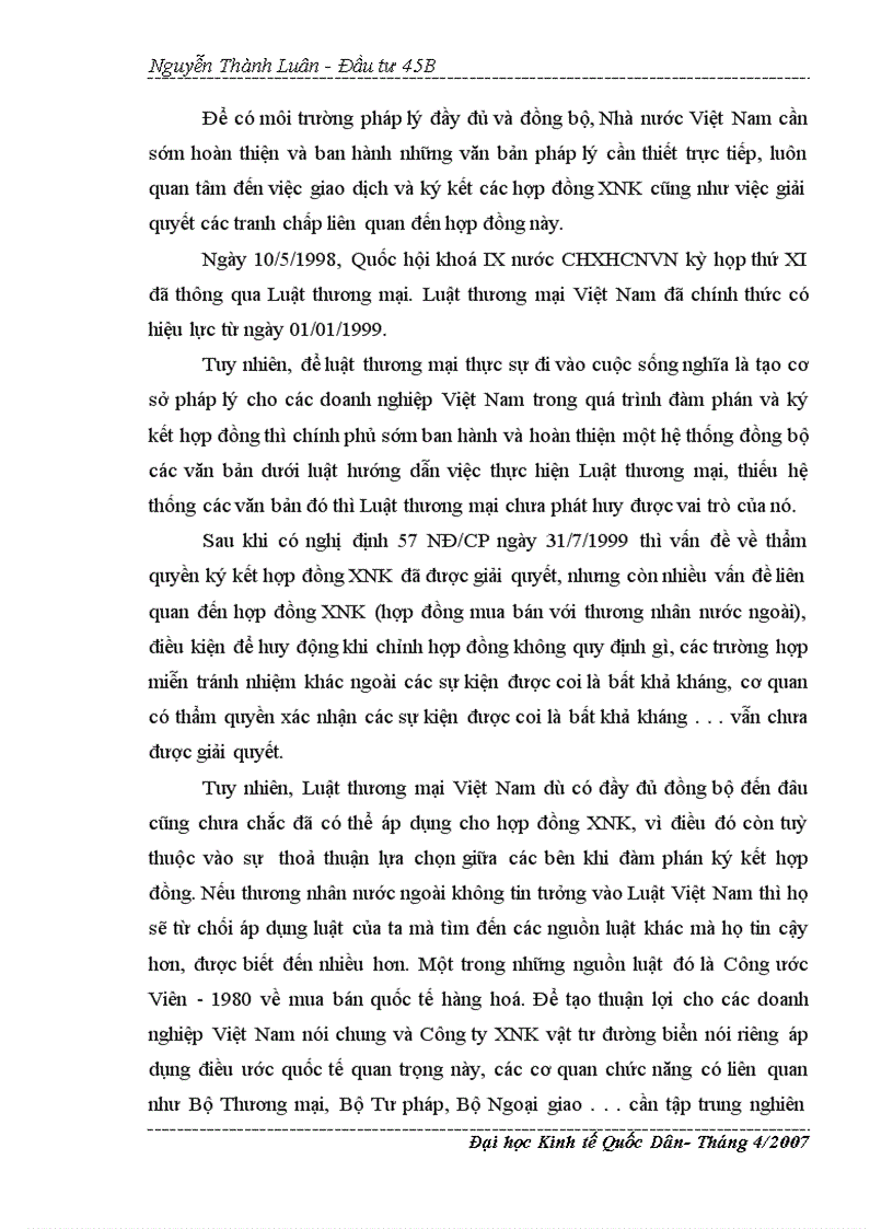 image for page Thực trạng và giải pháp của hoạt động đầu tư phát triển trong công ty XNK Tổng Hợp I