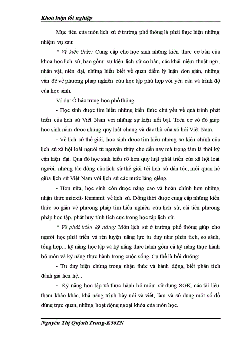 image for page Đổi mới việc kiểm tra đánh giá kết quả học tập lịch sử của học sinh trong dạy học Lịch sử Việt Nam từ năm 1954 đến năm 1975 ở lớp 12 THPT