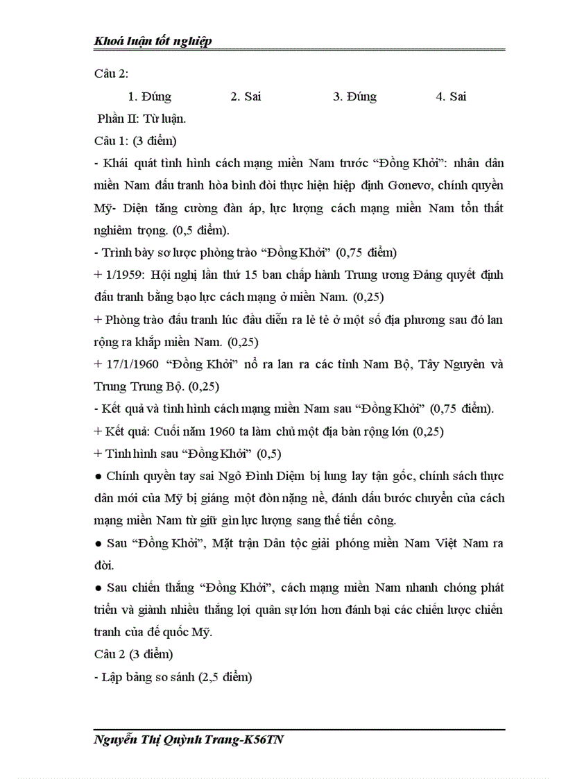 image for page Đổi mới việc kiểm tra đánh giá kết quả học tập lịch sử của học sinh trong dạy học Lịch sử Việt Nam từ năm 1954 đến năm 1975 ở lớp 12 THPT