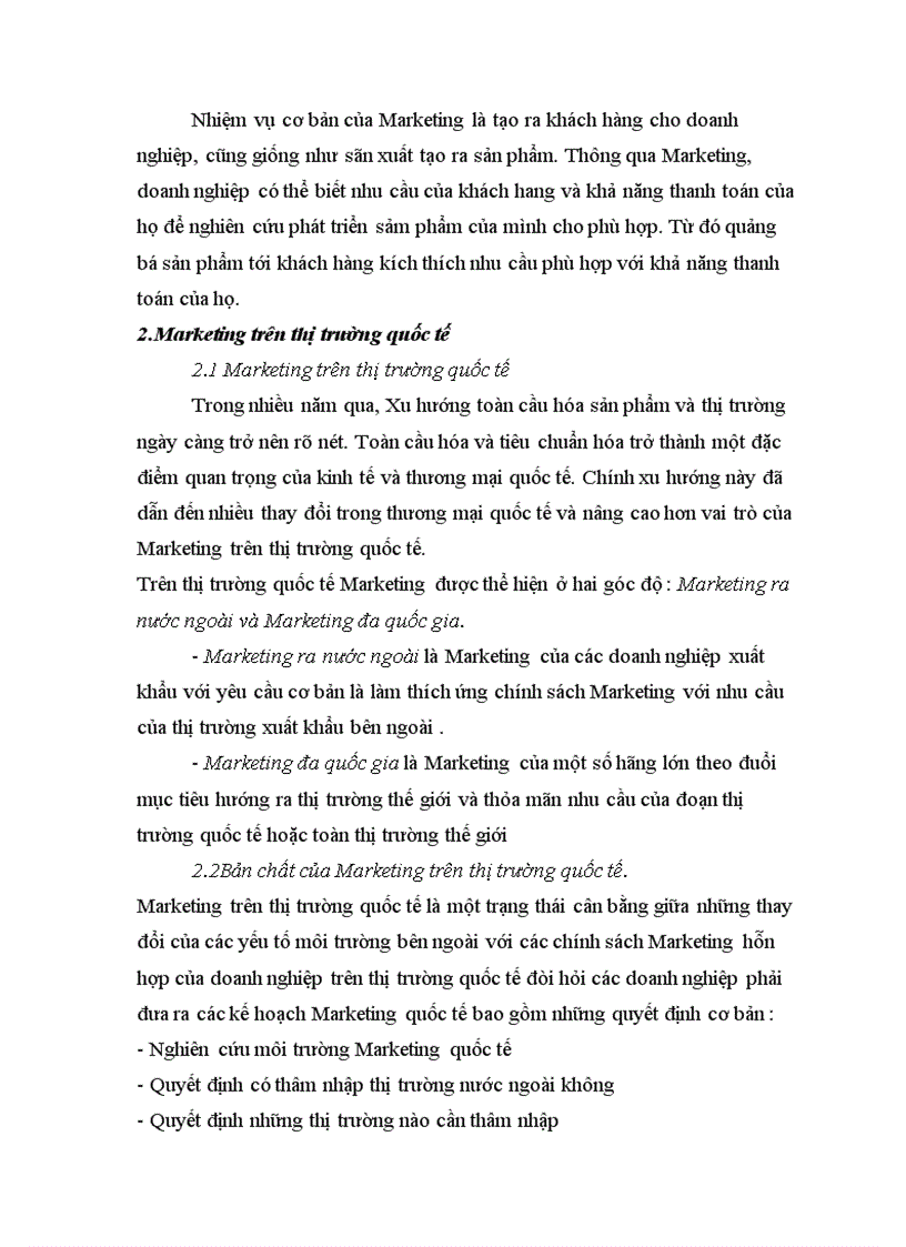 image for page Ứng dụng Marketing vào hoạt động xuất nhập khẩu của công ty cổ phần XNK hà nội TOCONTAP