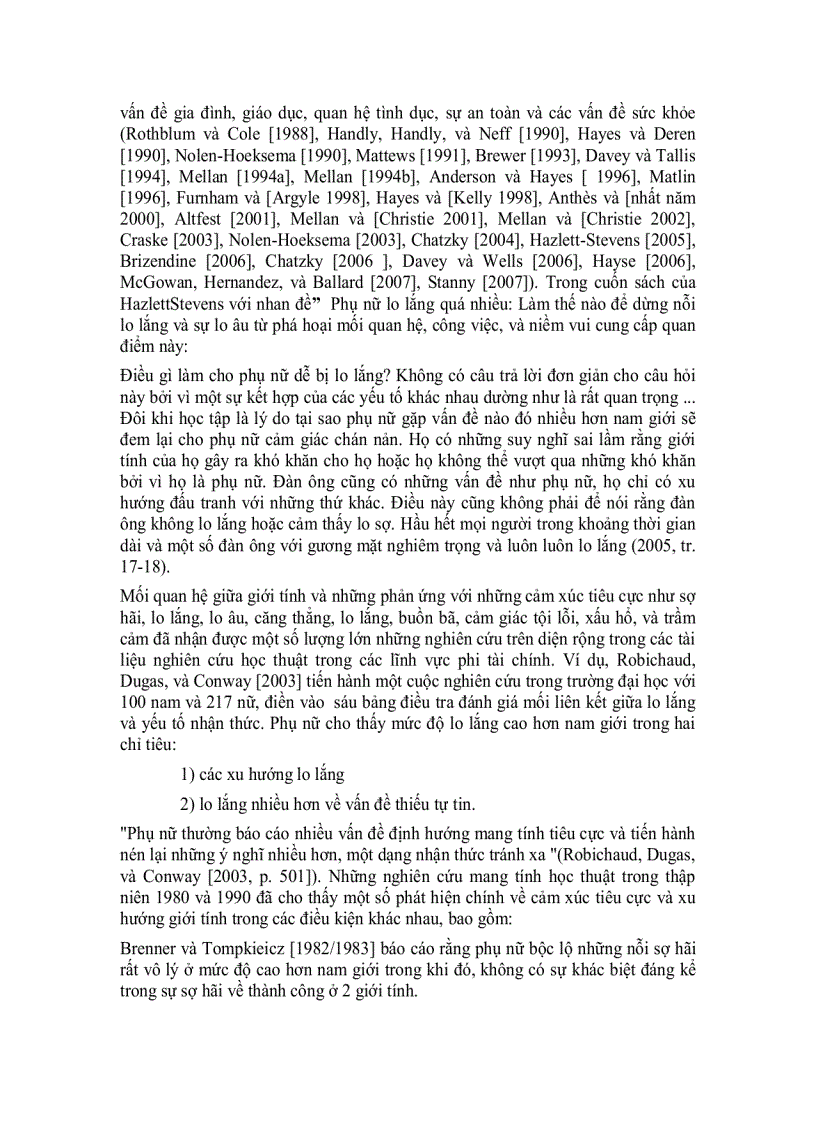 image for page Phụ nữ và tâm lý học tài chính về sự lo lắng