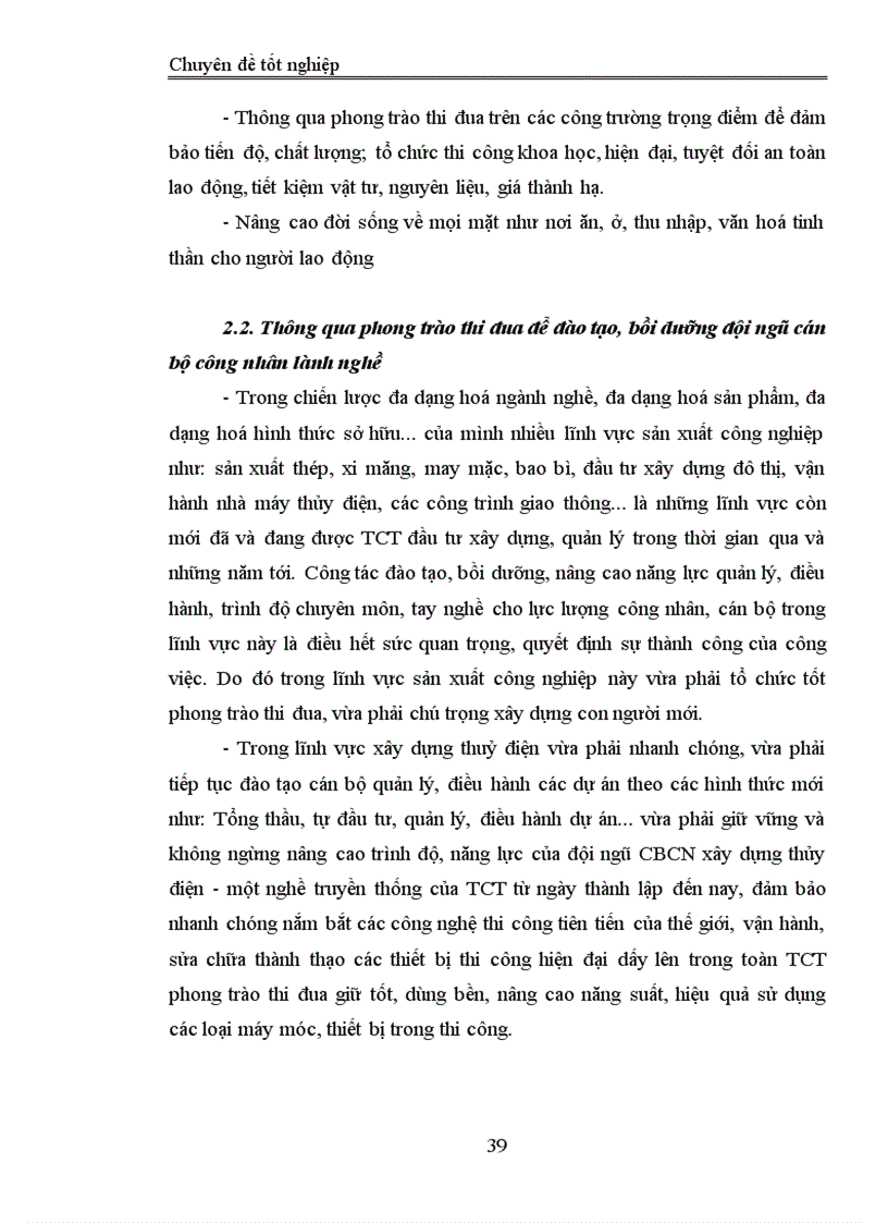 image for page Vai trò của Công đoàn Tổng công ty Sông Đà với việc tổ chức phong trào thi đua trong công nhân viên chức Lao động