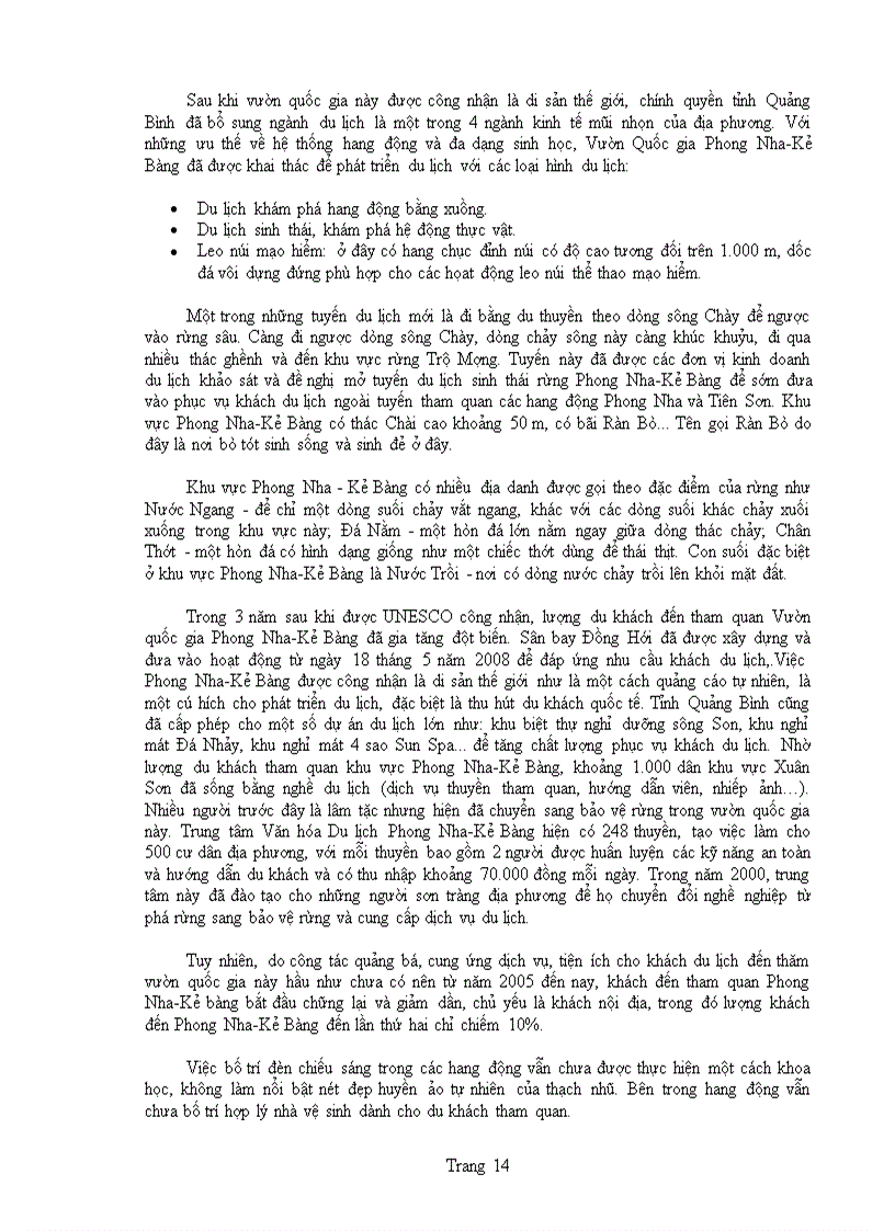 image for page Báo cáo Vườn Quốc Gia Phong Nha Kẻ Bàng