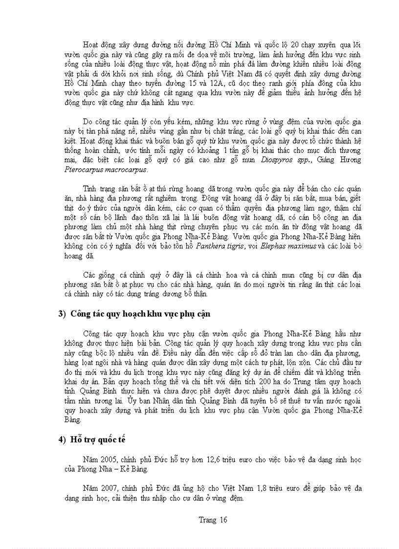 image for page Báo cáo Vườn Quốc Gia Phong Nha Kẻ Bàng