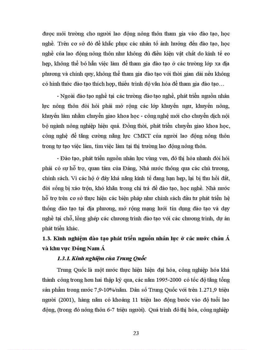 image for page Hoàn thiện chính sách đào tạo phát triển nguồn nhân lực ở Huyện Đông Anh giai đoạn 2006 2010