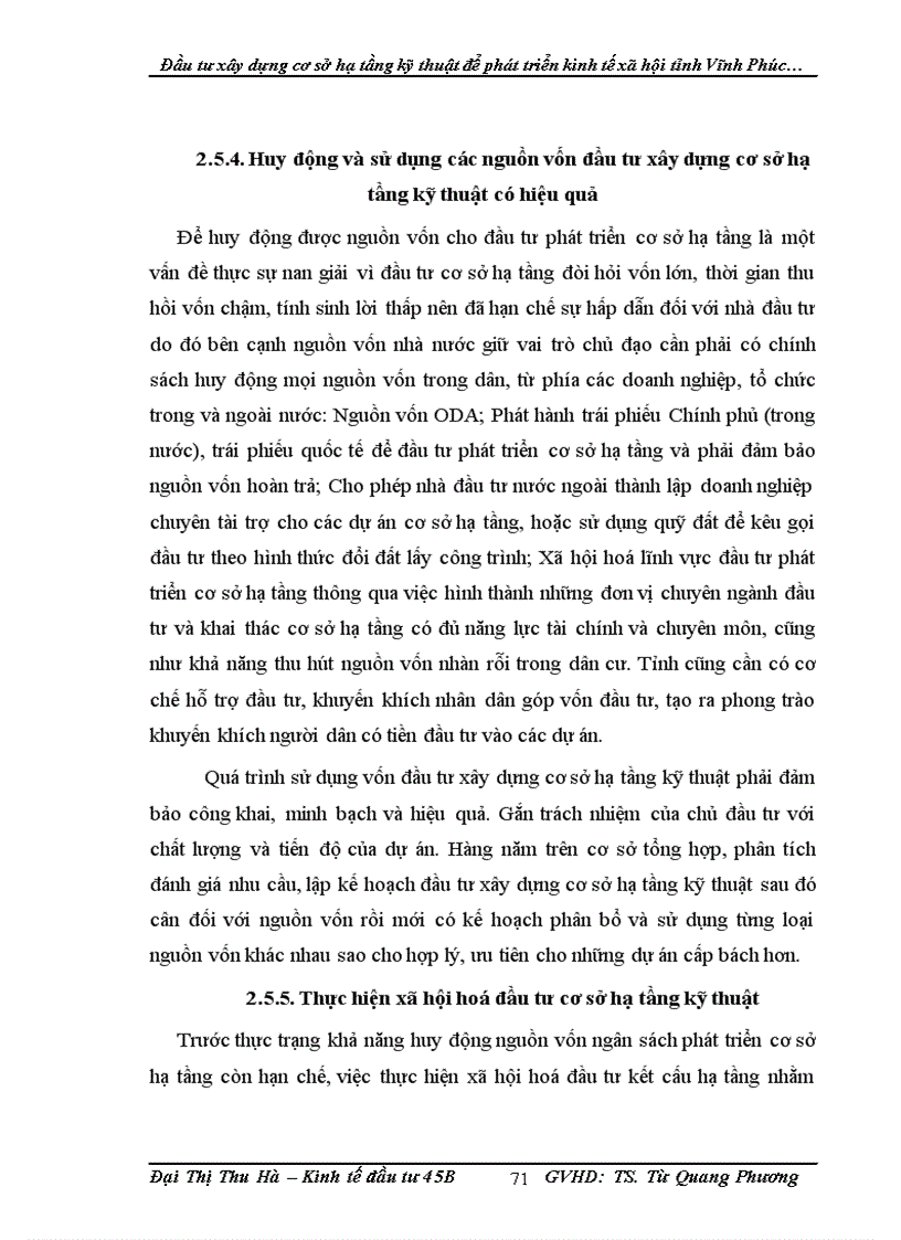 image for page Đầu tư xây dựng cơ sở hạ tầng kỹ thuật để phát triển kinh tế xã hội tỉnh Vĩnh Phúc Thực trạng và giải pháp