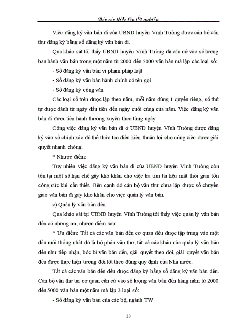 image for page Công tác Văn thư Lưu trữ và quản trị văn phòng của Văn phòng UBND Huyện Vĩnh Tường