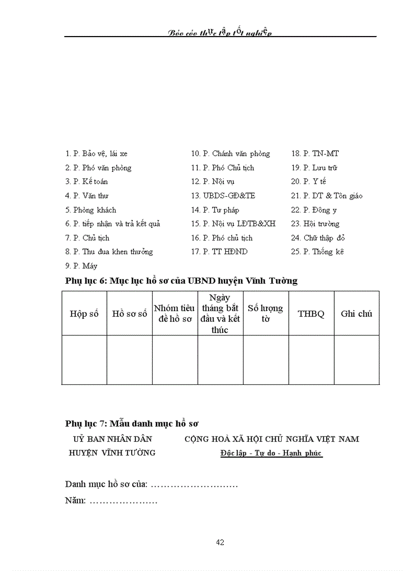 image for page Công tác Văn thư Lưu trữ và quản trị văn phòng của Văn phòng UBND Huyện Vĩnh Tường