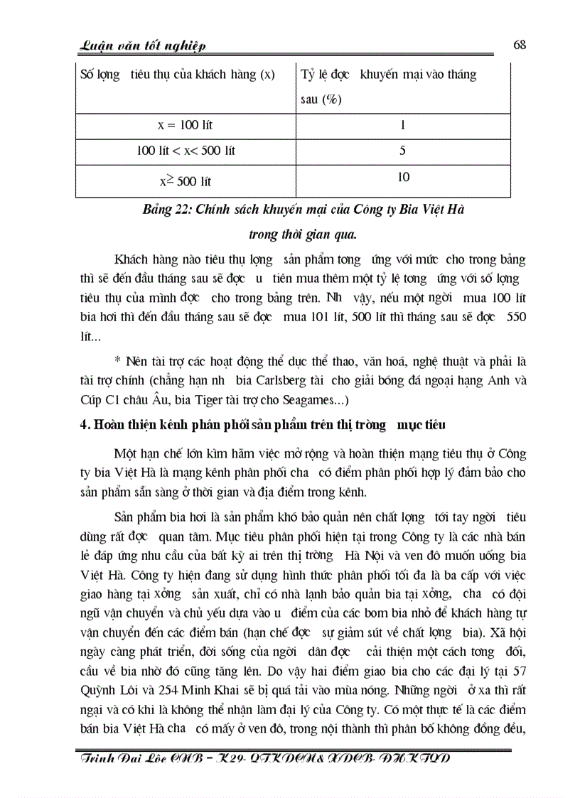 image for page Một số giải pháp cơ bản nhằm duy trì và mở rộng thị trường tiêu thụ sản phẩm của Công ty Bia Việt Hà