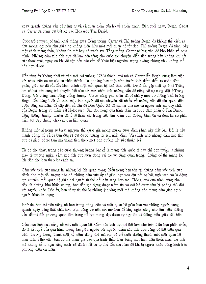 image for page Môn quản trị học Ảnh hưởng của trí tuệ cảm xúc trong đàm phán