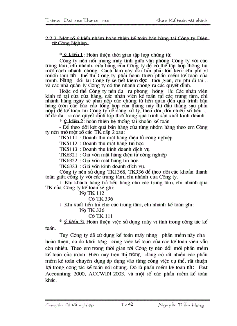 image for page Hoàn thiện kế toán nghiệp vụ bán hàng tại Công ty Điện tử Công nghiệp