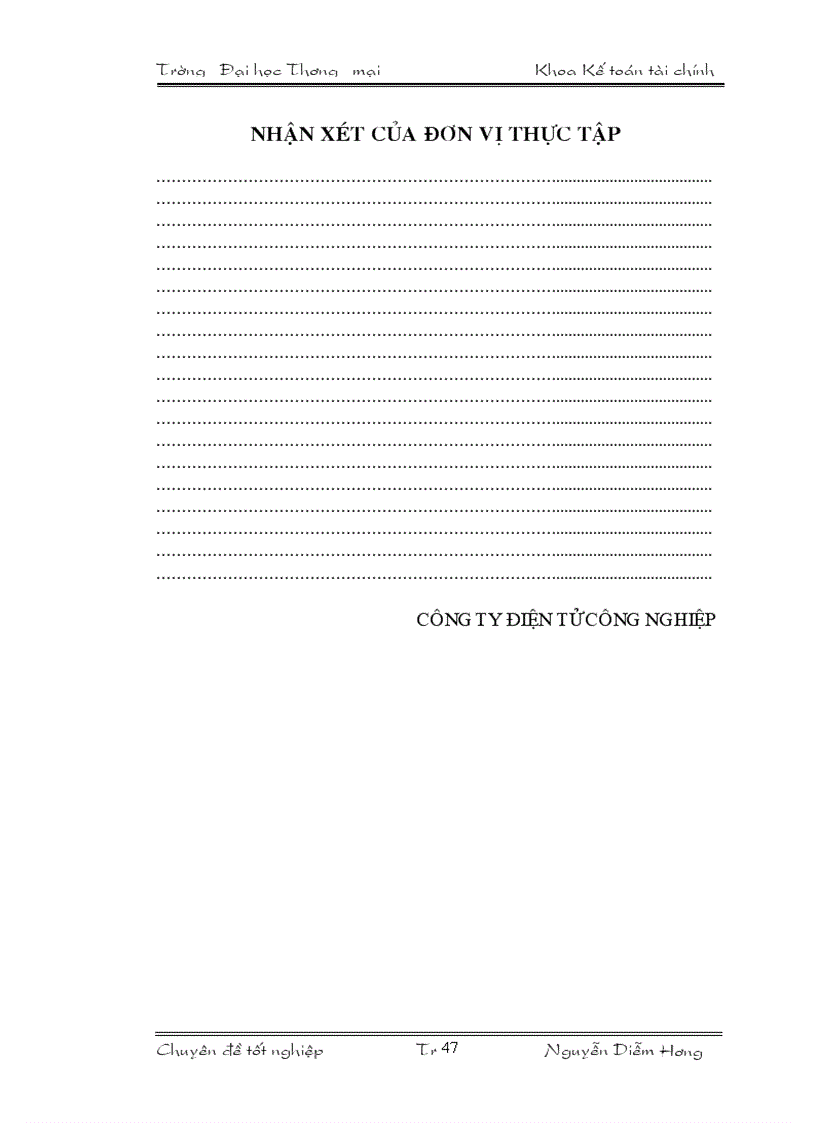 image for page Hoàn thiện kế toán nghiệp vụ bán hàng tại Công ty Điện tử Công nghiệp