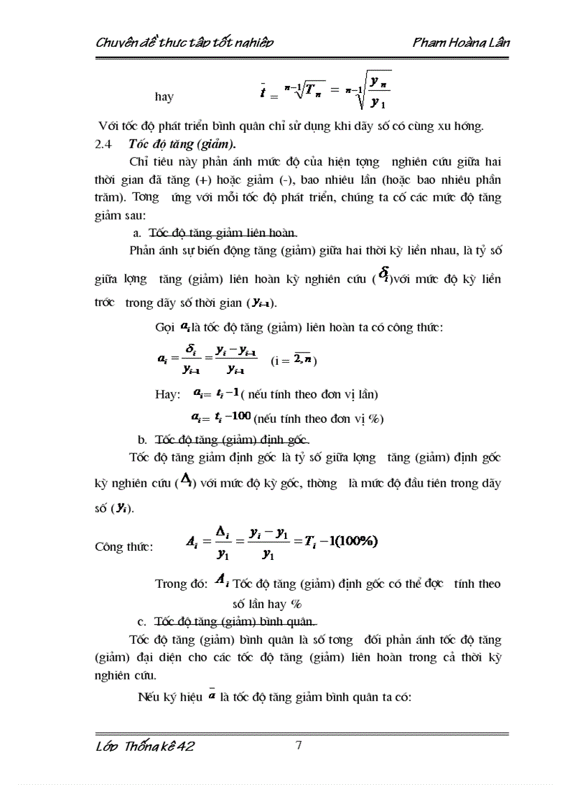 image for page Vận dụng phương pháp dãy số thời gian nghiên cứu biến động lượng khách du lịch đến Hà Nội giai đoạn 1997 2003 và dự đoán cho giai đoạn 2004 2005