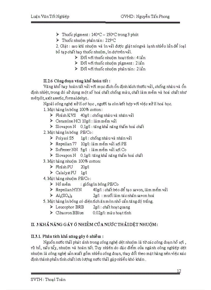 image for page Khảo sát hiện trạng môi trường thiết kế hệ thống xử lý nước thải cho công ty dệt nhuộm
