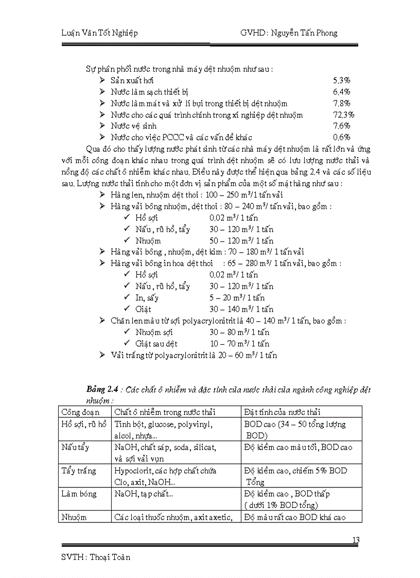 image for page Khảo sát hiện trạng môi trường thiết kế hệ thống xử lý nước thải cho công ty dệt nhuộm