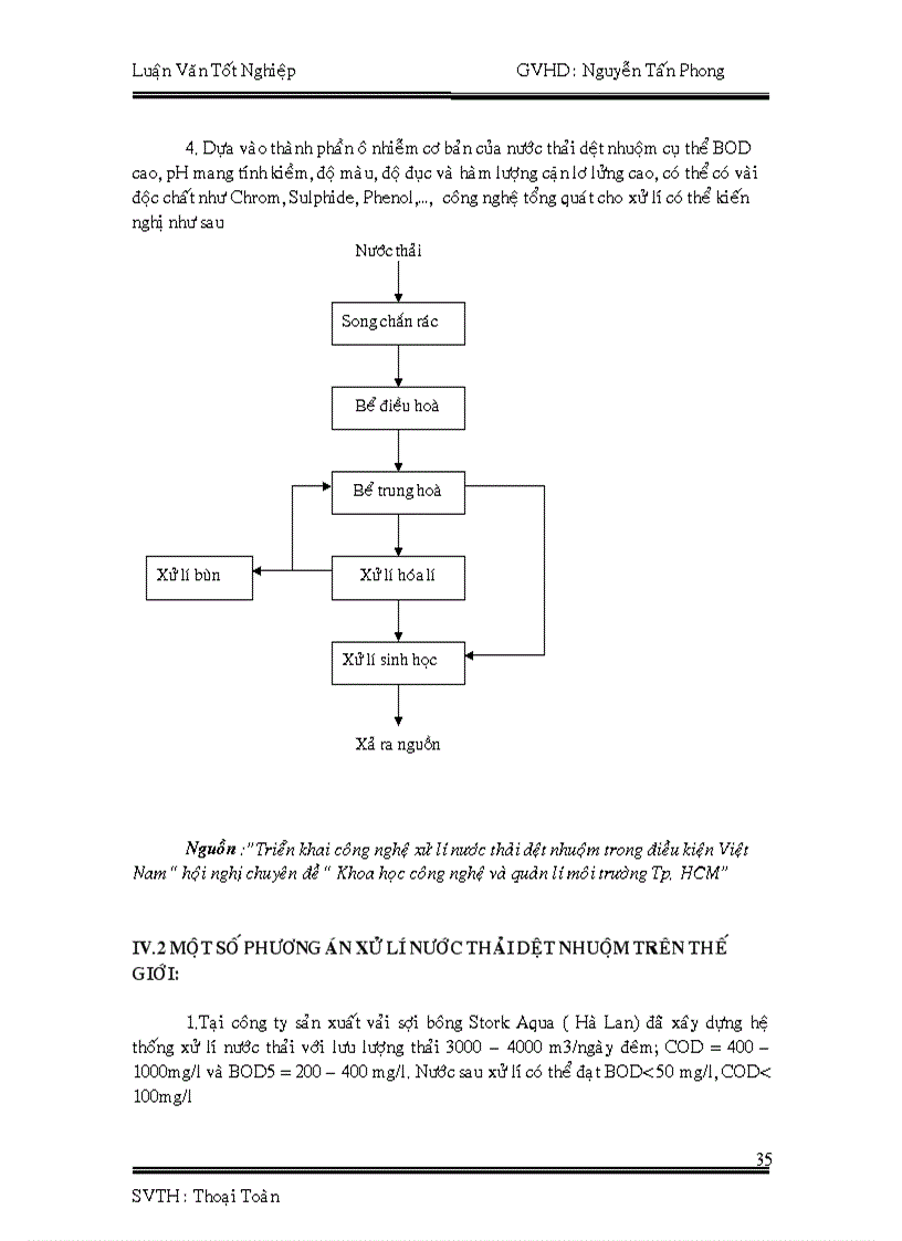image for page Khảo sát hiện trạng môi trường thiết kế hệ thống xử lý nước thải cho công ty dệt nhuộm