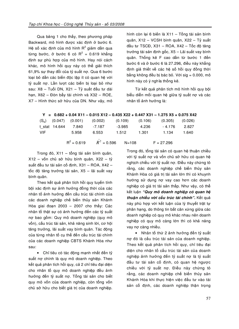 image for page Các nhân tố tác động đến cấu trúc hành chính của doanh nghiệp chế biến tỉnh Khánh Hòa
