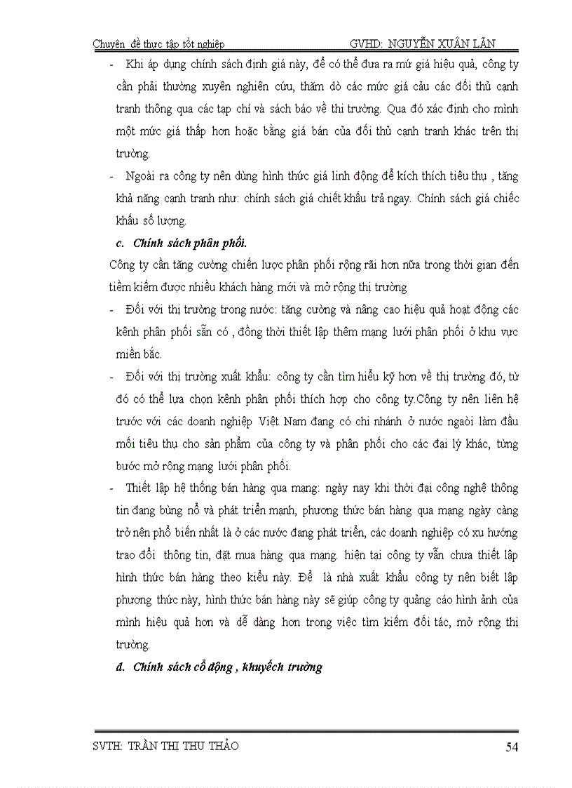 image for page Một số giải pháp nhằm mở rộng thị trường tiêu thụ của công ty sứ bình dương