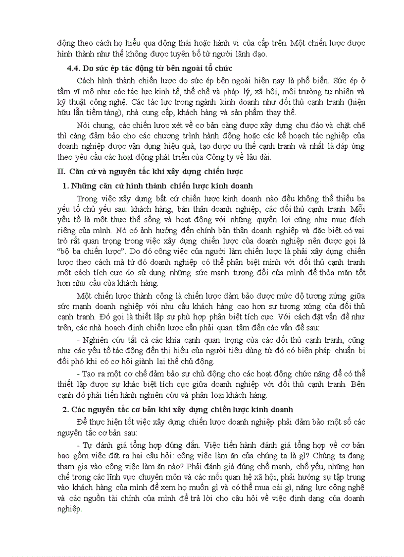 image for page Một số vấn đề cơ sở lý luận về chiến lược và chiến lược kinh doanh