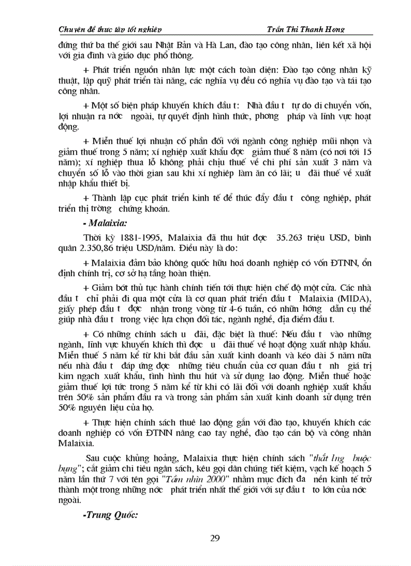 image for page Một số giải pháp chủ yếu nhằm nâng cao khả năng huy động và sử dụng có hiệu quả nguồn vốn đầu tư trực tiếp nước ngoài tại Hà Nội giai đoạn 2001 2010