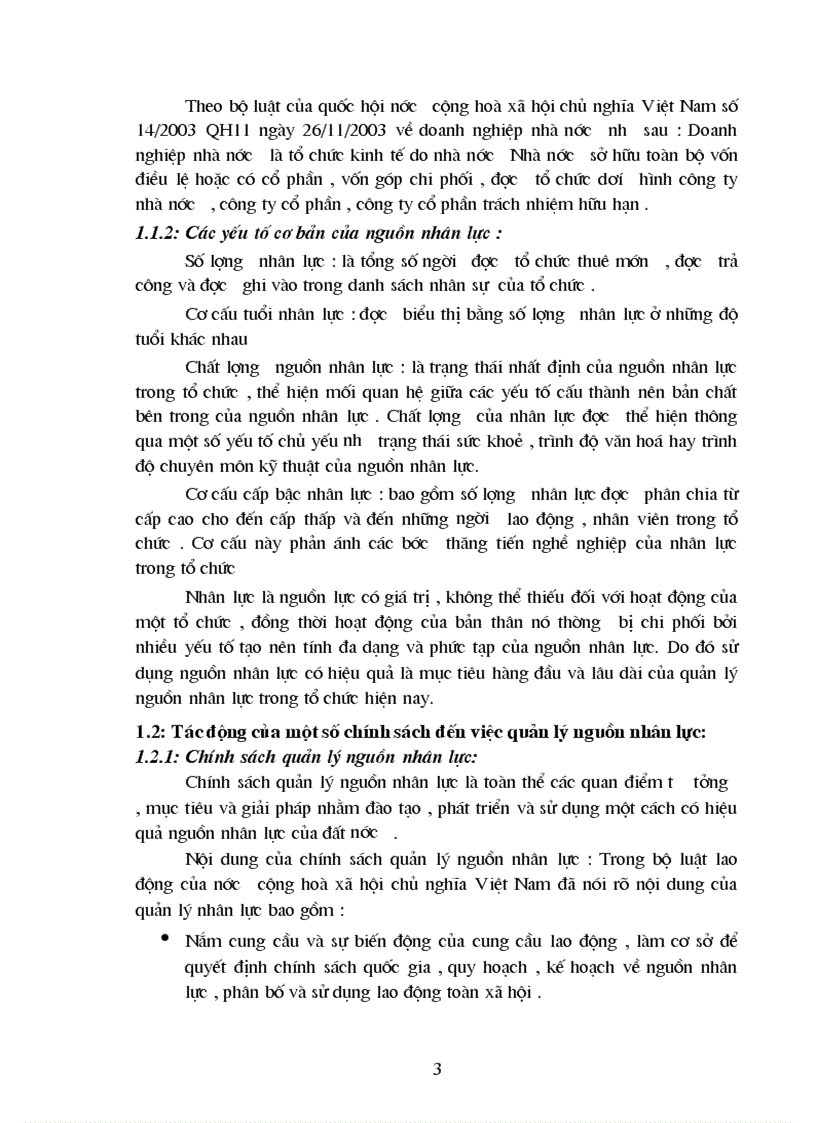 image for page Thực trạng quản lý nguồn nhân lực trong các doanh nghiệp nhà nước