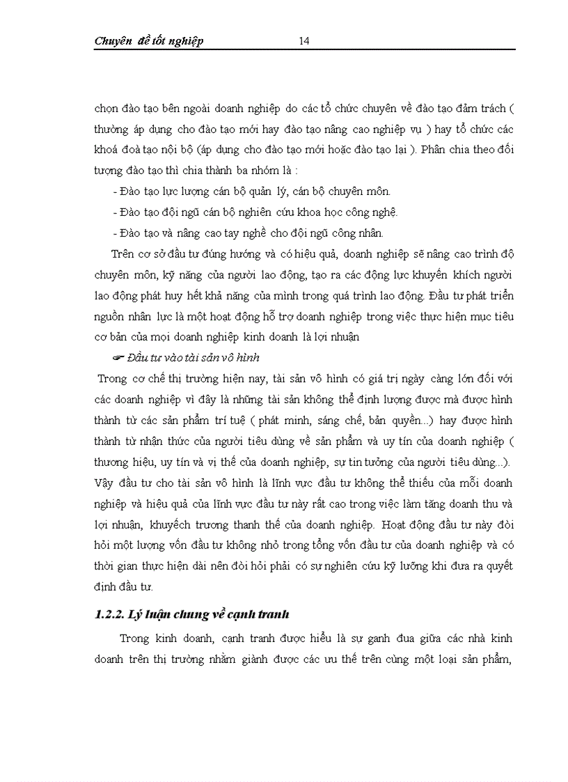 image for page Thực trạng và giải pháp đầu tư nâng cao năng lực cạnh tranh ở công ty cổ phần xuất nhập khẩu và xây dựng Tân Trường Sơn