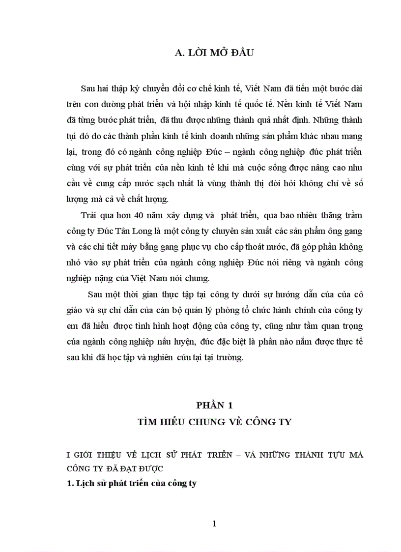 image for page Báo cáo thực tập tại xí nghiệp Đúc Tân Long