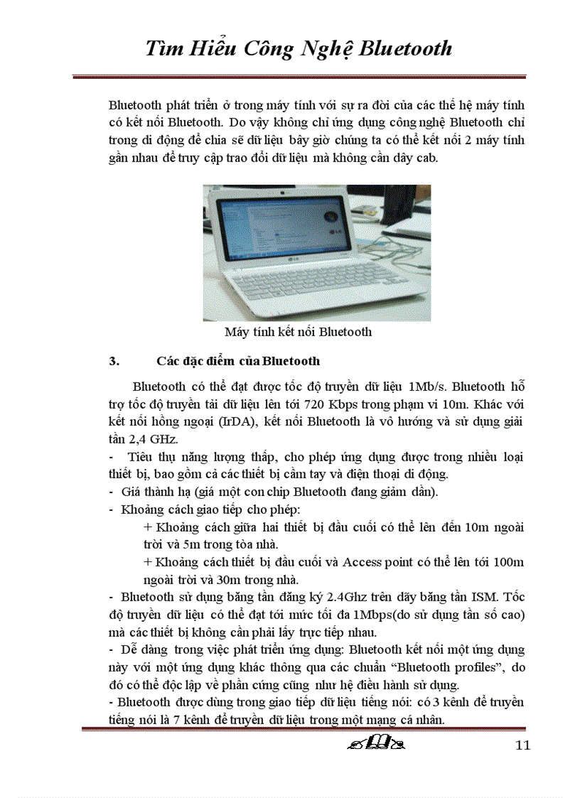 image for page Đề tài tốt nghiệp CÔNG NGHỆ BLUETOOTH