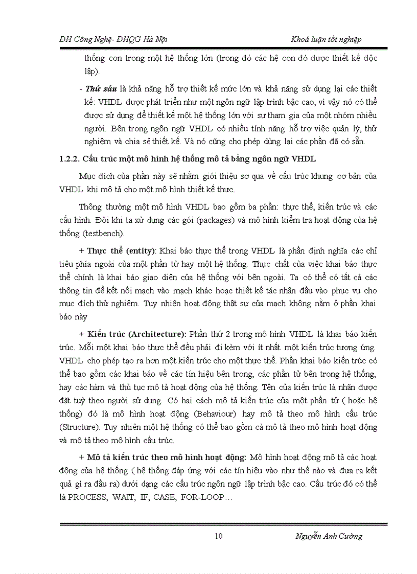 image for page Thực hiện bộ lọc fir trên chíp fpga